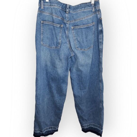 Talbots High Waist Straight Ankle Jeans in Ventura Wash size 2 - Picture 5 of 9